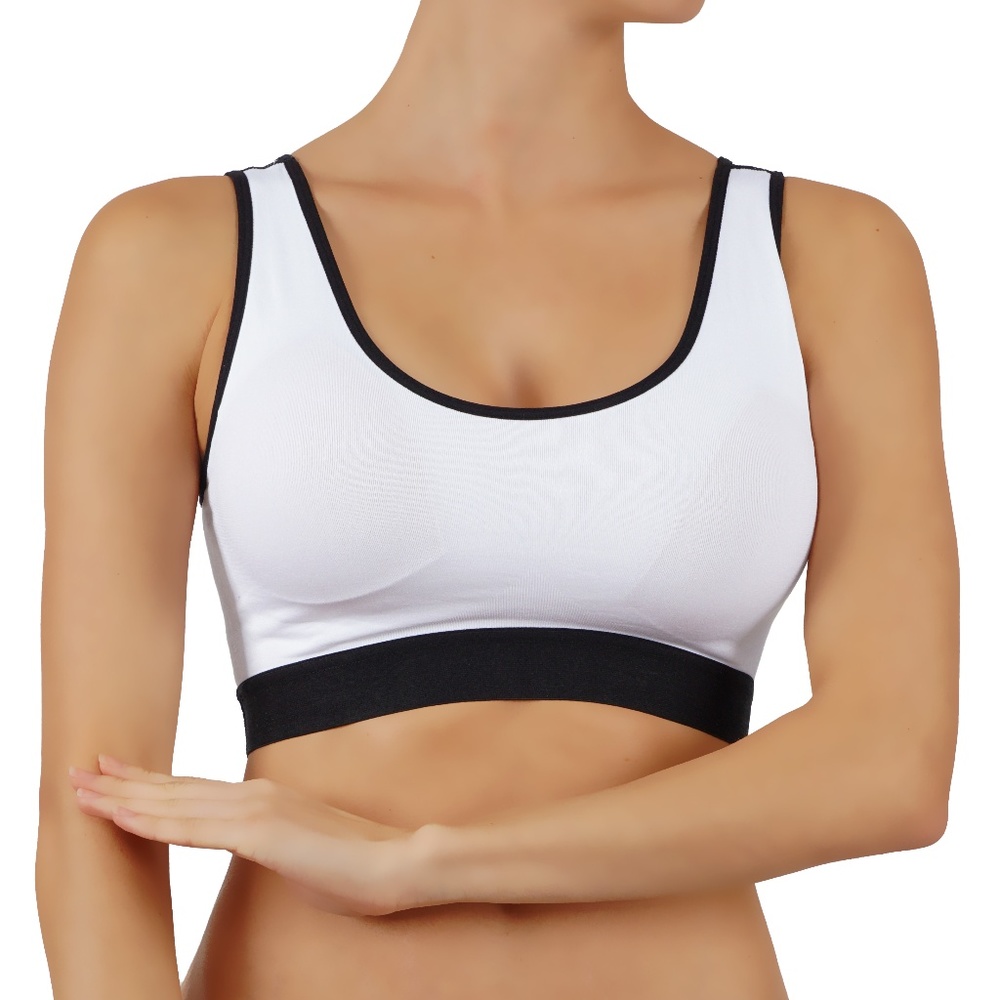 Lattice Strappy Back Longline Yoga Sports Bra